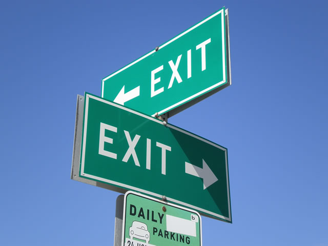 Don't Forget to Plan Your Exit